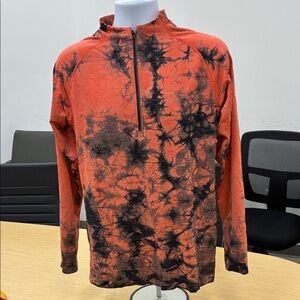 lululemon athletica Red  and Black Men's Shirt